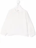 Bonpoint long-sleeve tunic top - White