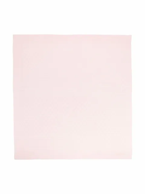 Bonpoint open-knit geometric blanket