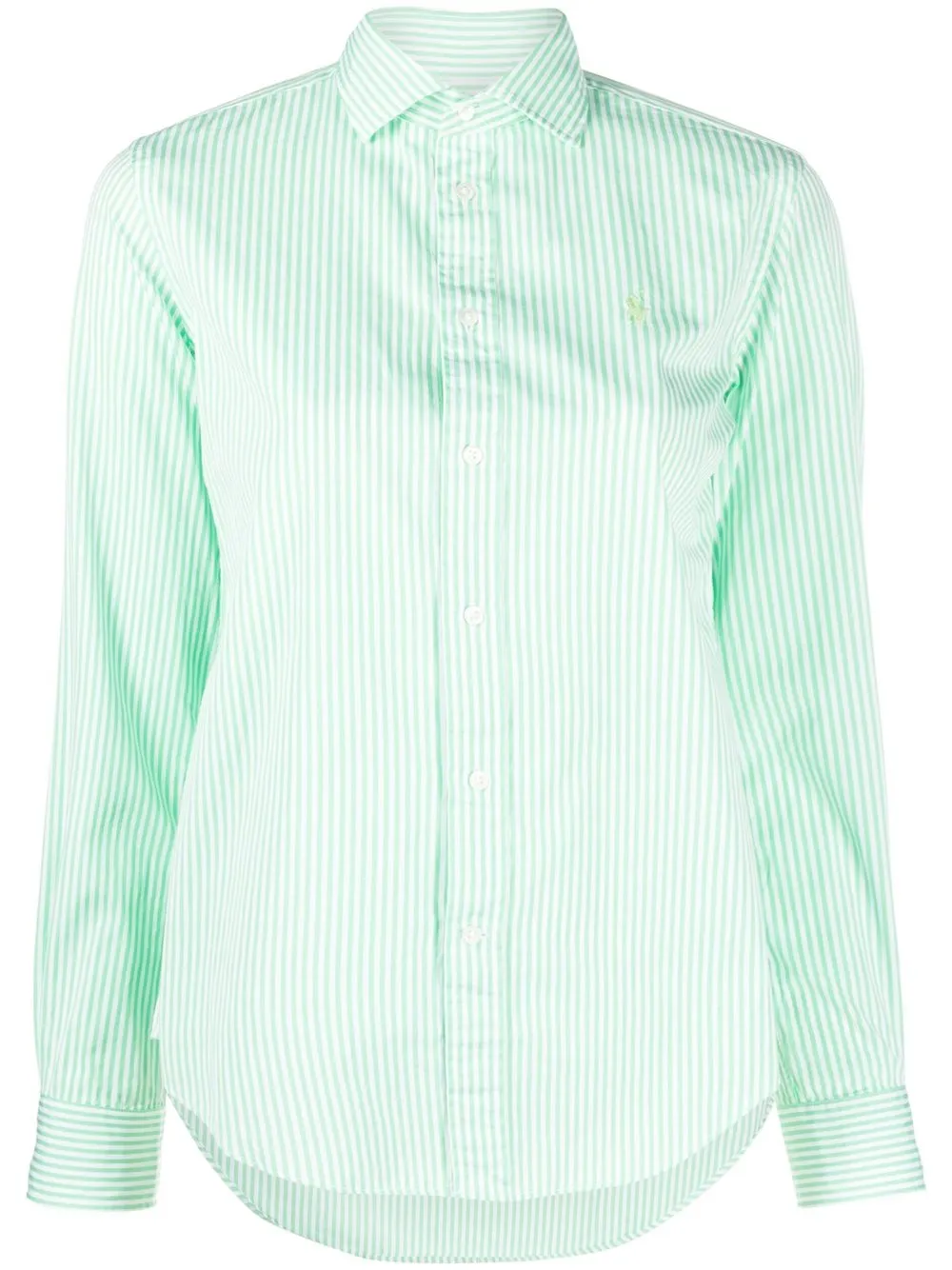 

Polo Ralph Lauren logo striped shirt - Green