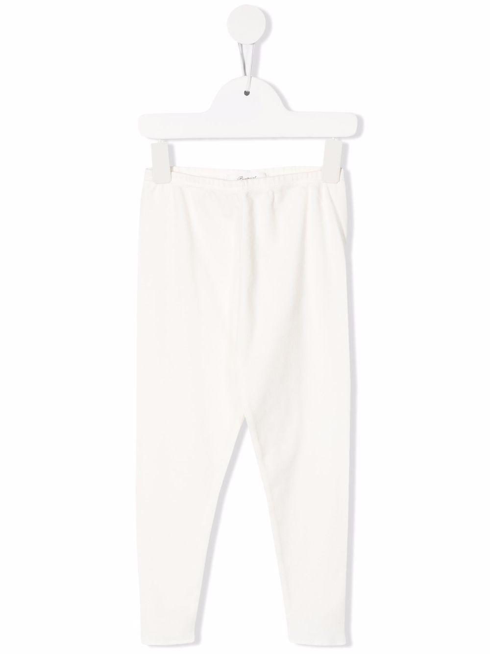 Bonpoint tapered-leg stretch trousers - White