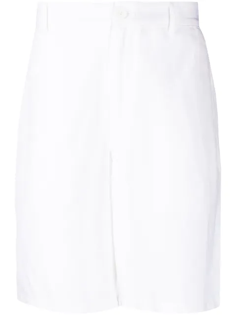 Armani Exchange linen bermuda shorts