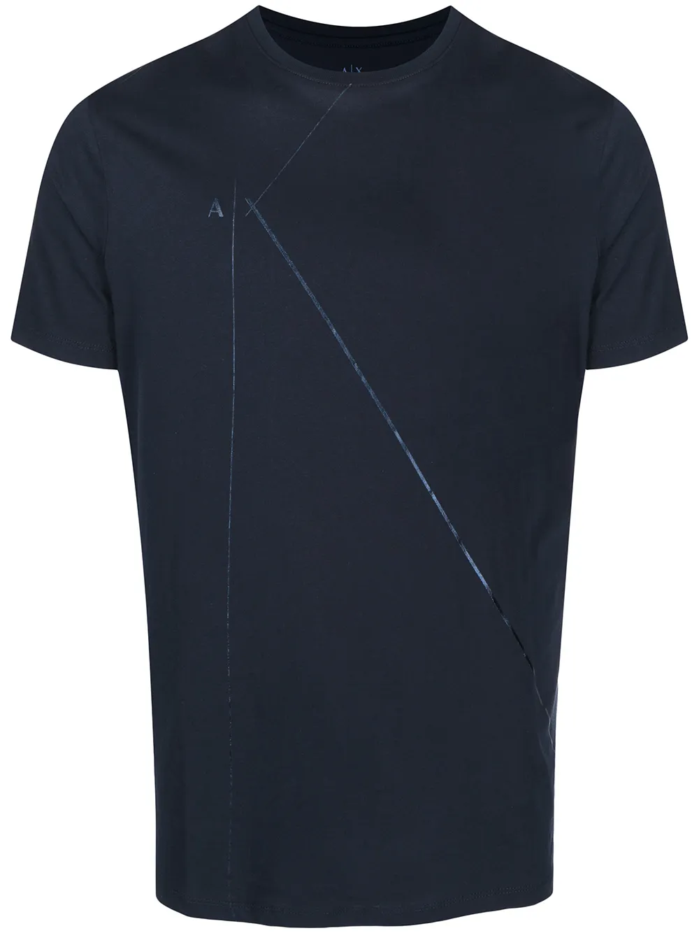 

Armani Exchange logo-print T-shirt - Blue