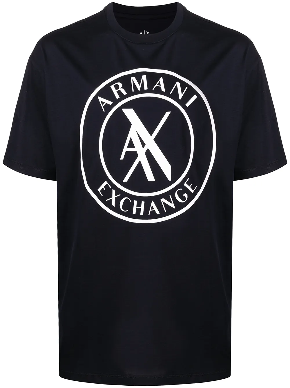 

Armani Exchange logo-print T-shirt - Black