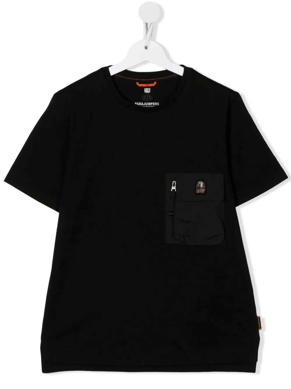 

Parajumpers Kids playera con logo y cuello redondo - Negro
