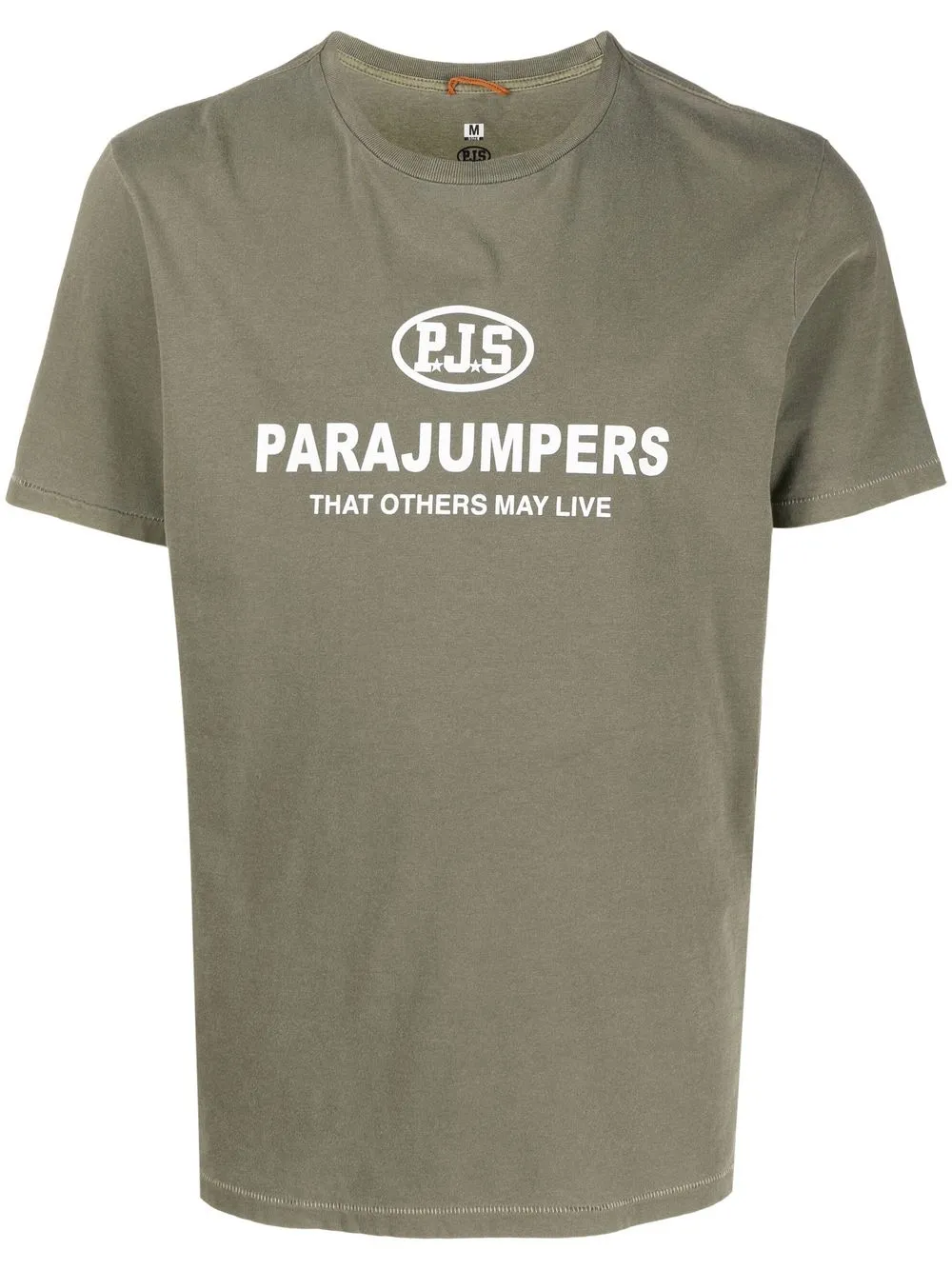 

Parajumpers chest-logo crewneck T-shirt - Green