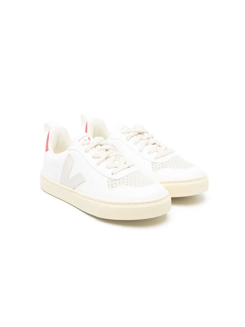 

VEJA Kids V-10 low-top sneakers - White