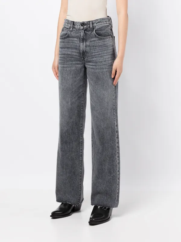 SLVRLAKE Grace wide-leg Jeans - Farfetch
