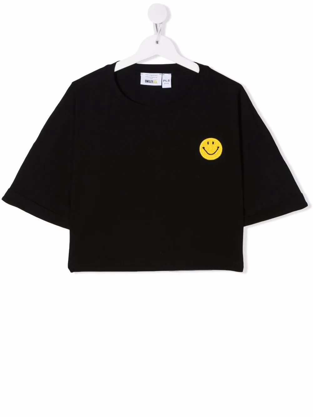 

Philosophy Di Lorenzo Serafini Kids playera con estampado de smiley - Negro