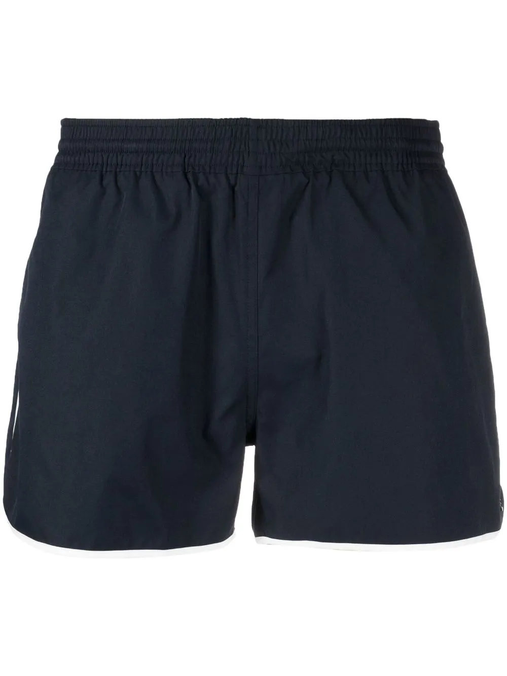 

Ron Dorff contrasting-trim detail swim shorts - Blue