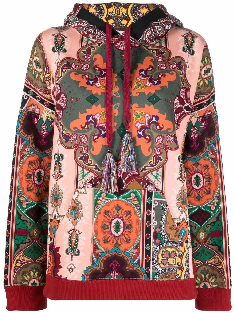 фото Etro paisley-print long-sleeve hoodie