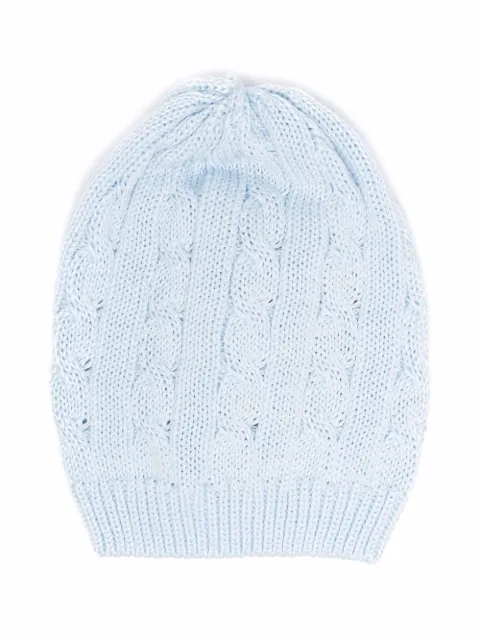 Little Bear bonnet en maille torsadée