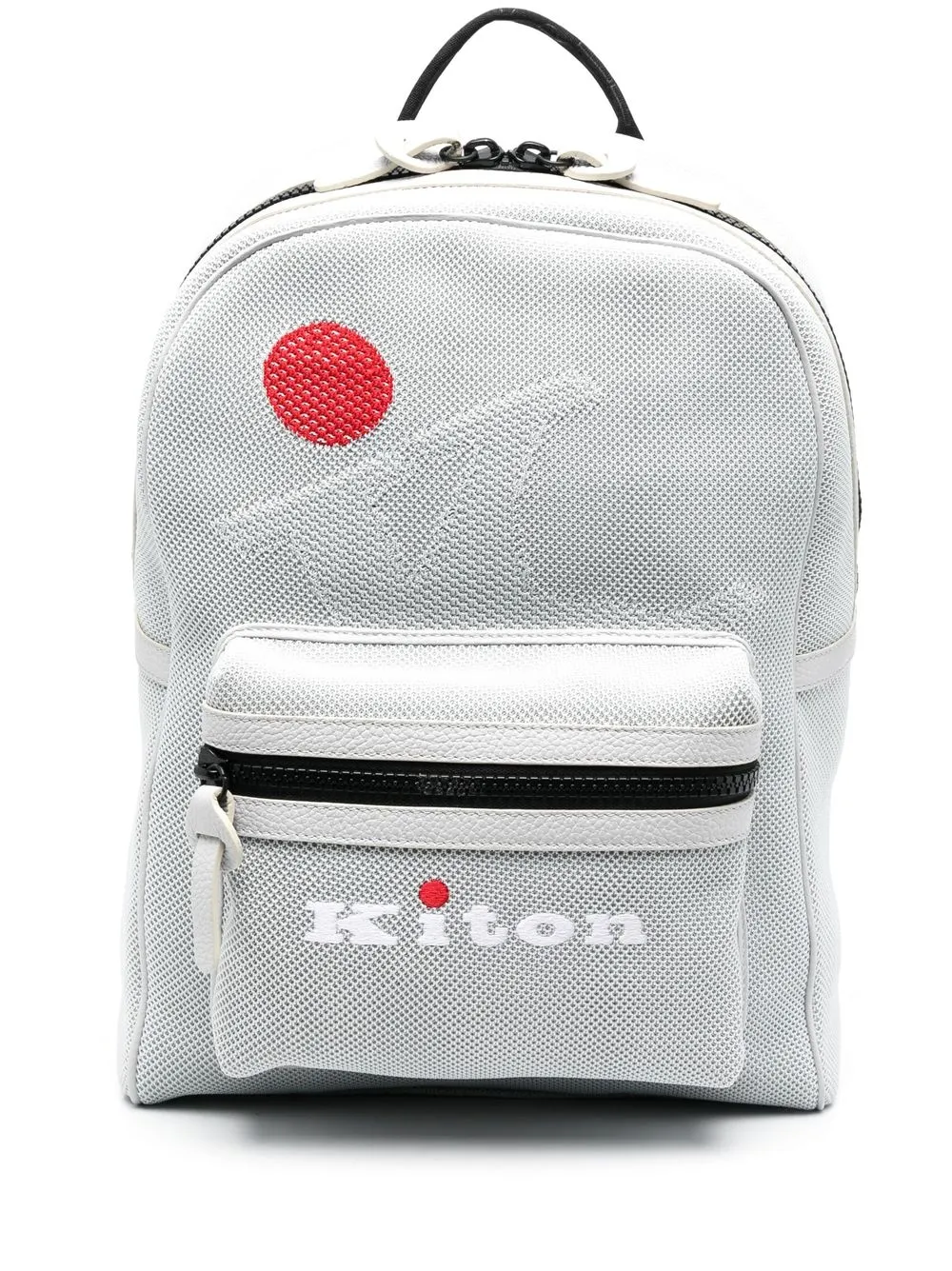 

Kiton mochila con logo estampado - Azul