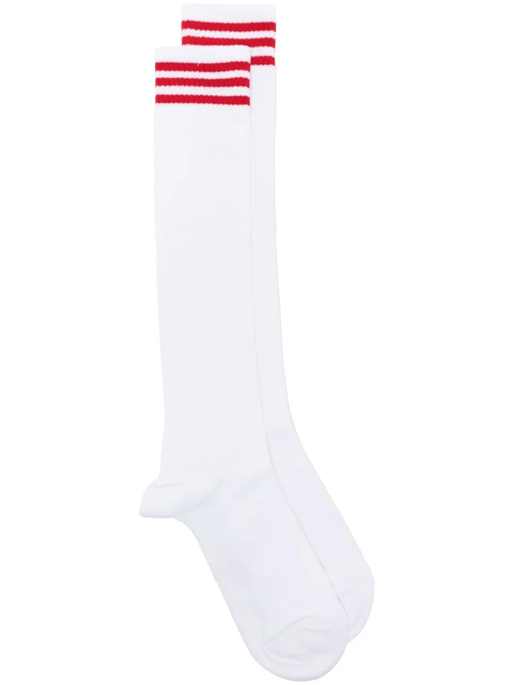 

ERL calcetines con logo en intarsia - Blanco