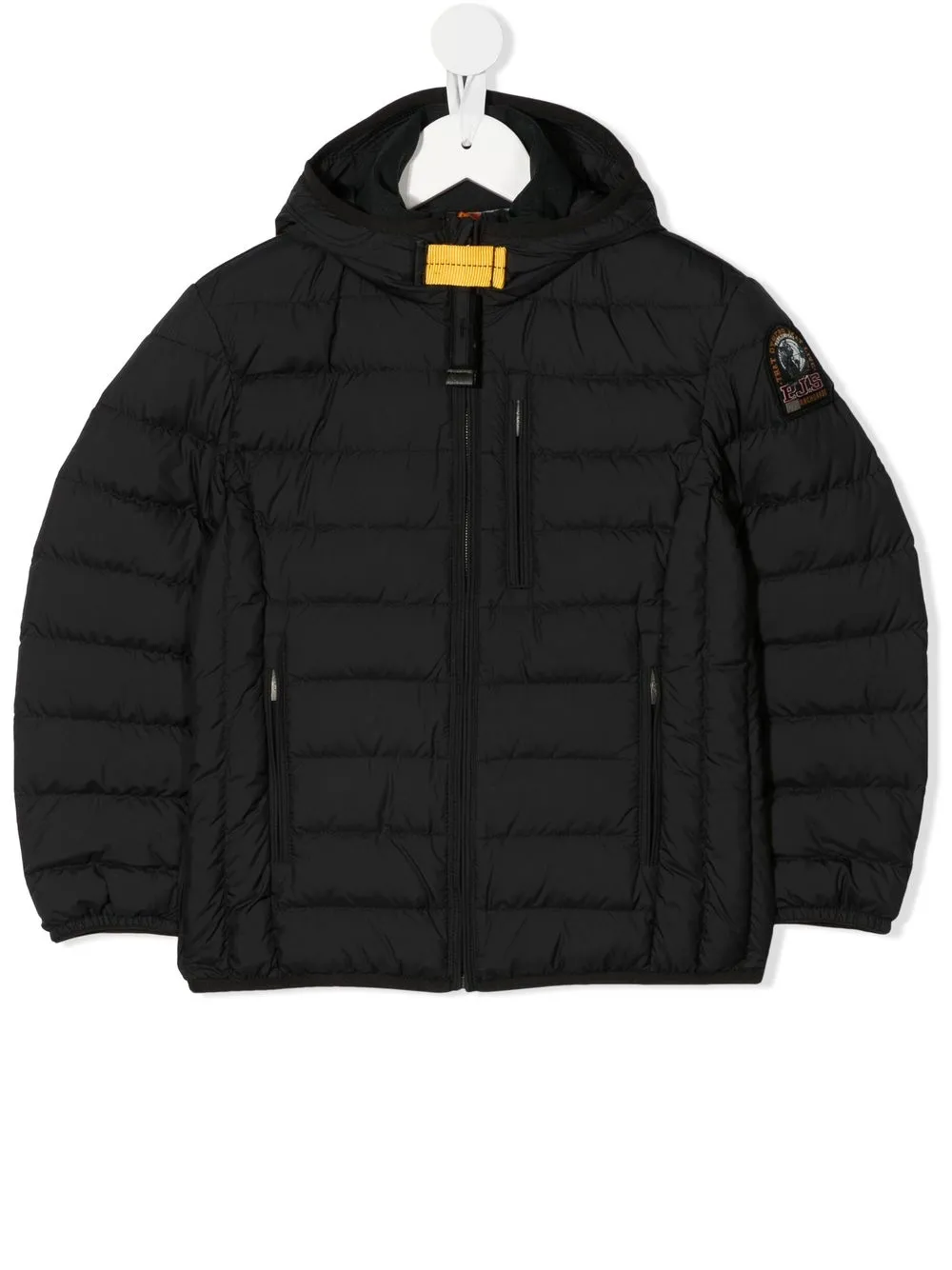 

Parajumpers Kids chamarra capitonada con parche del logo - Negro