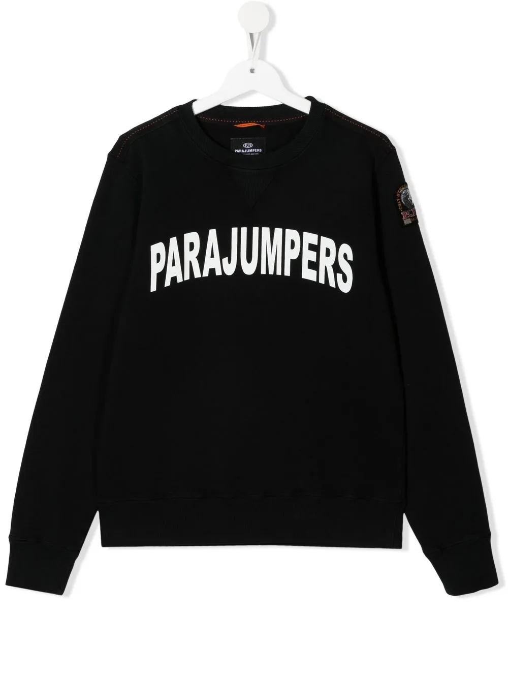 

Parajumpers Kids suéter con logo estampado - Negro