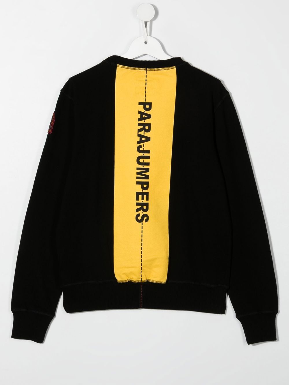 Parajumpers Kids Sweater met logopatch - Zwart