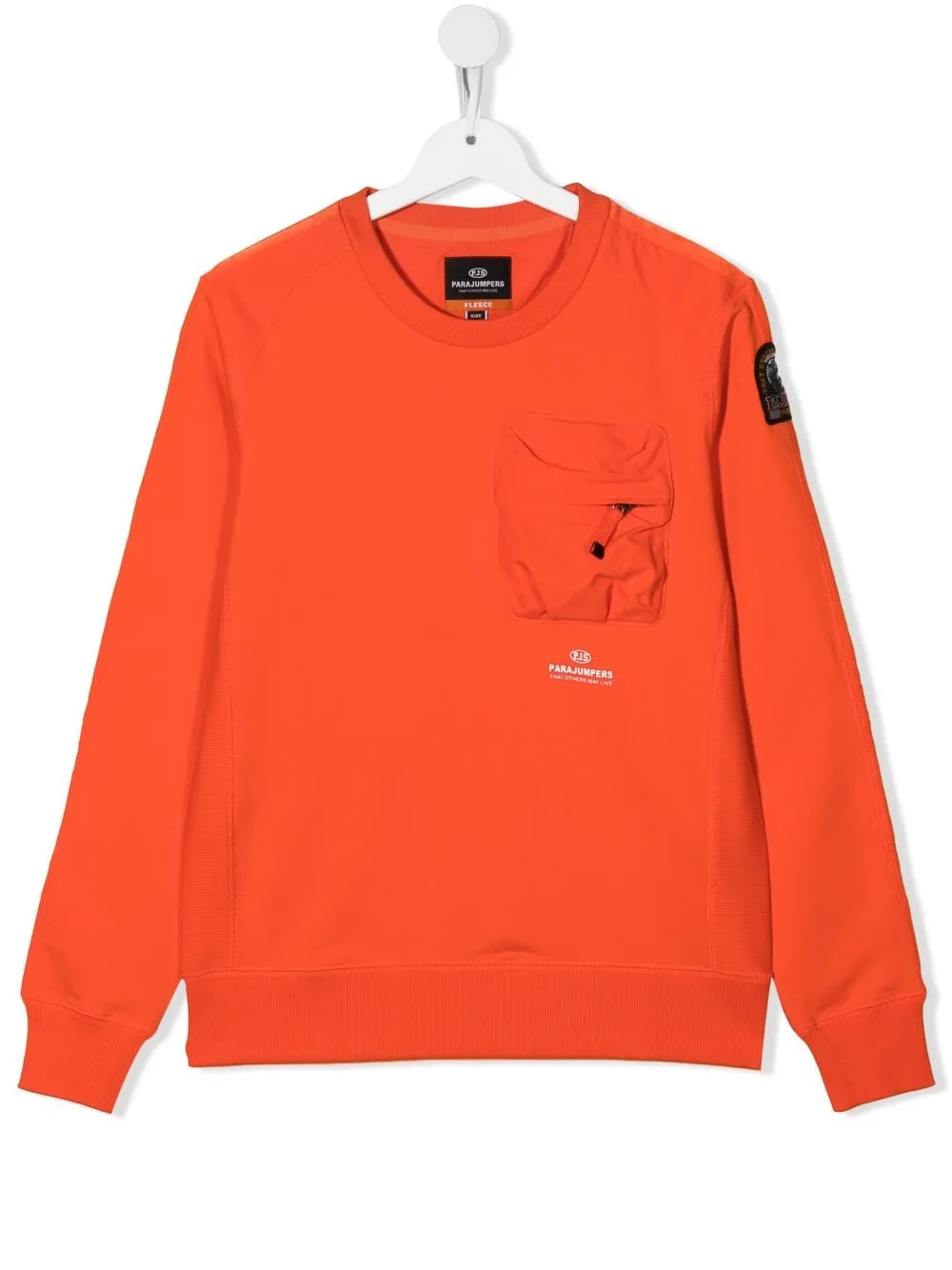 

Parajumpers Kids TEEN logo crew-neck sweatshirt - Orange