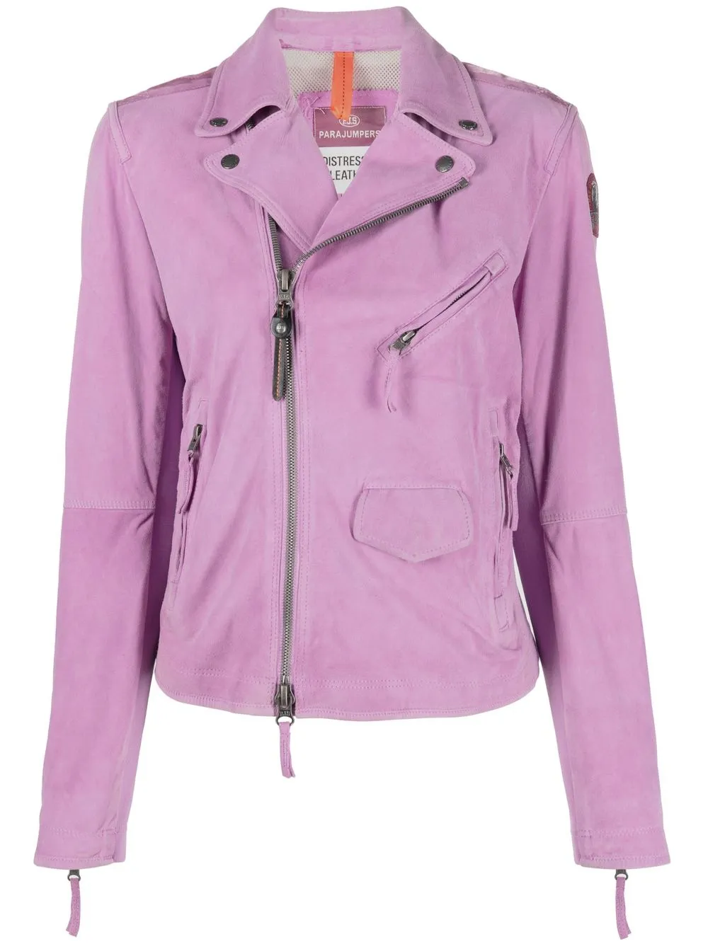 

Parajumpers suede biker jacket - Pink