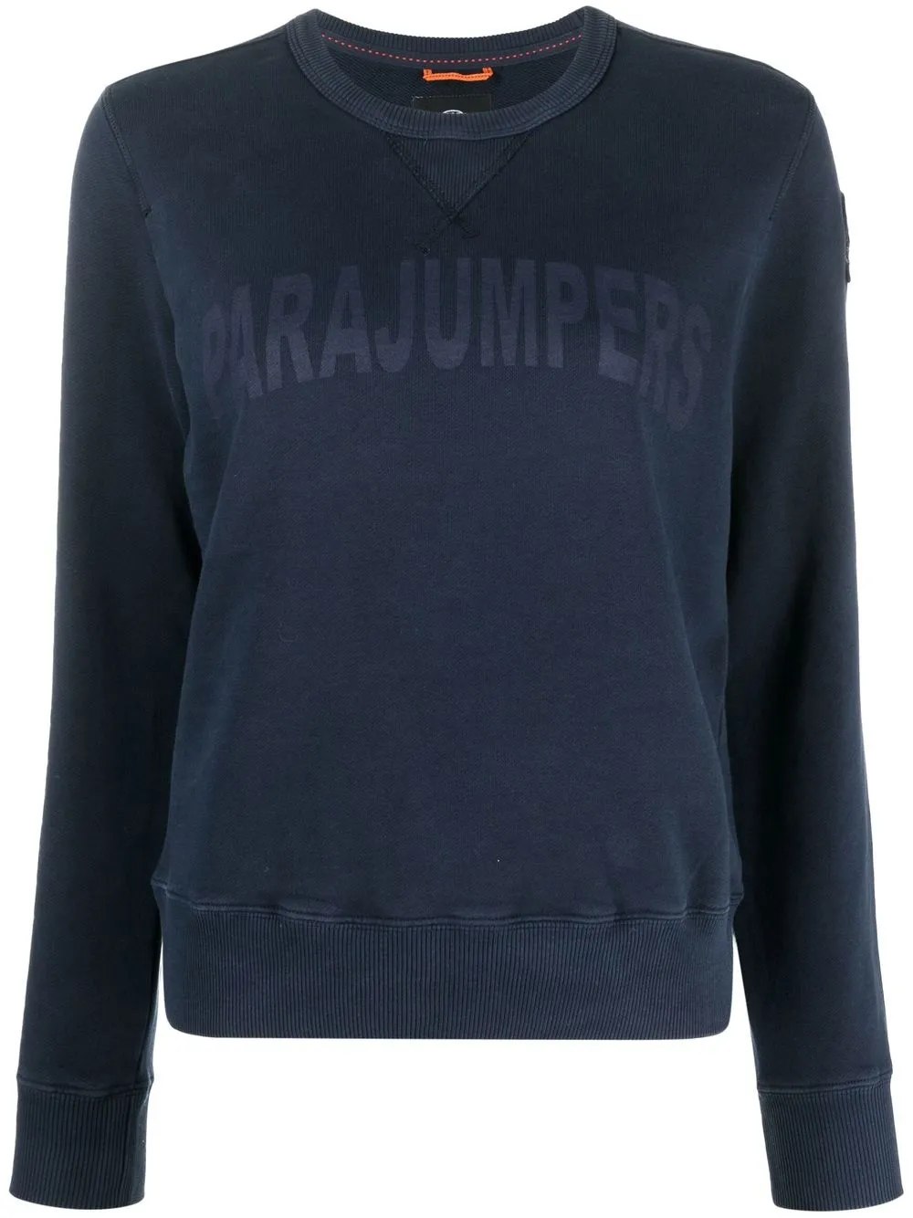 

Parajumpers logo-print cotton sweatshirt - Blue
