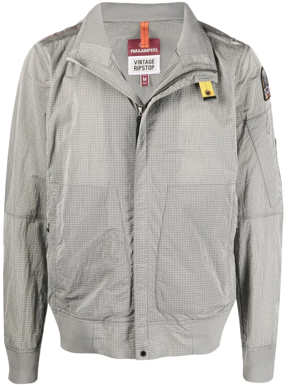 

Parajumpers chamarra ligera a cuadros mini - Gris