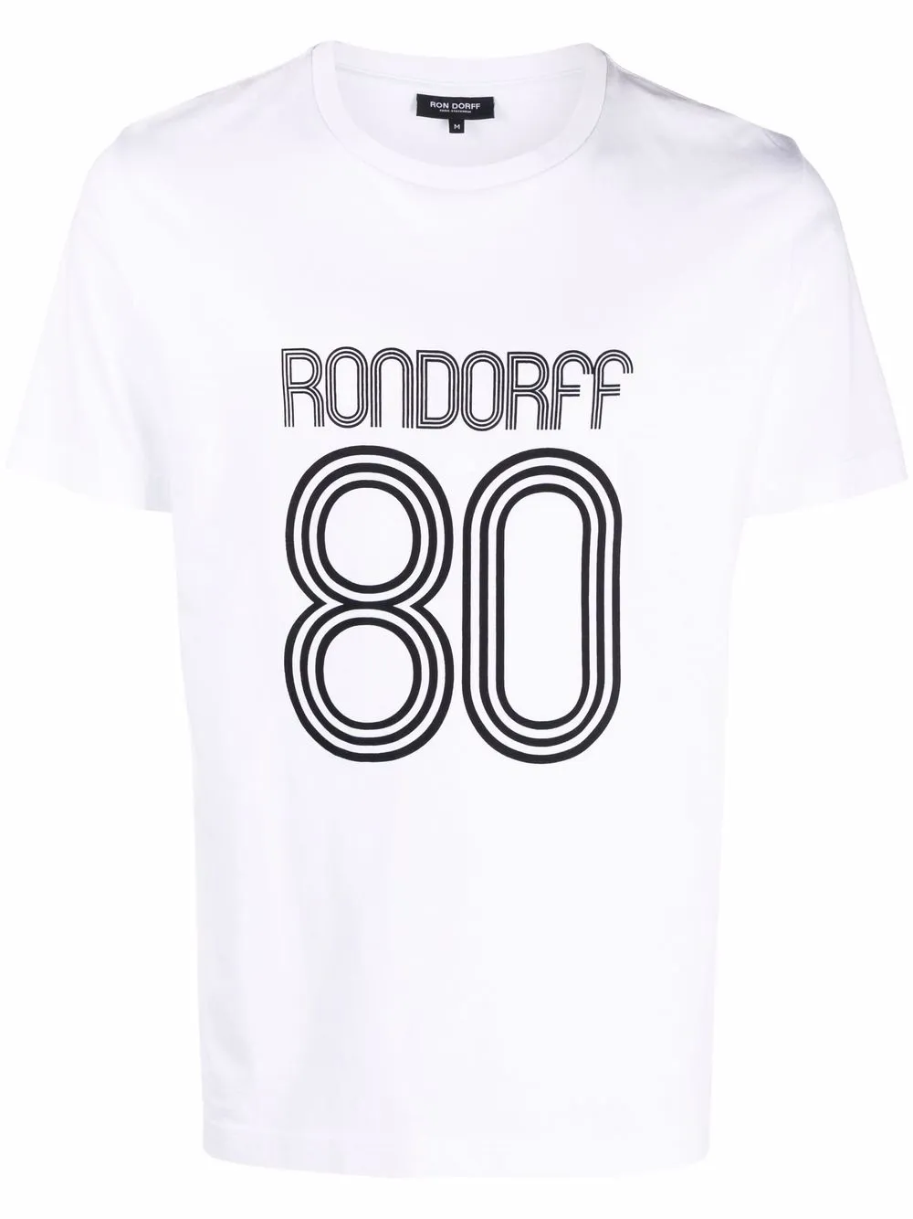 

Ron Dorff playera con logo estampado - Blanco