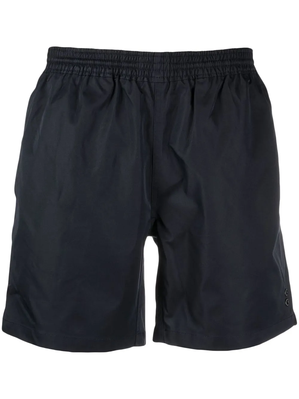 

Ron Dorff eyelet logo-print detail swim shorts - Blue