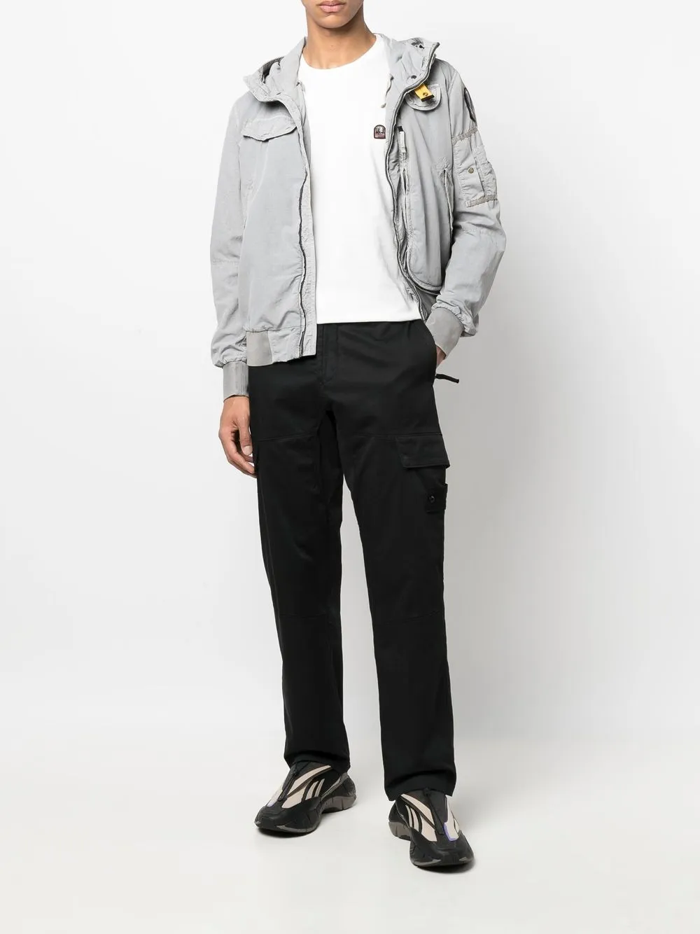 Parajumpers Logo-patch Cotton T-shirt In White