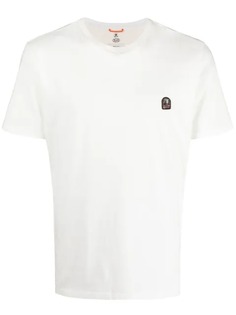 Parajumpers logo-patch crew neck T-shirt