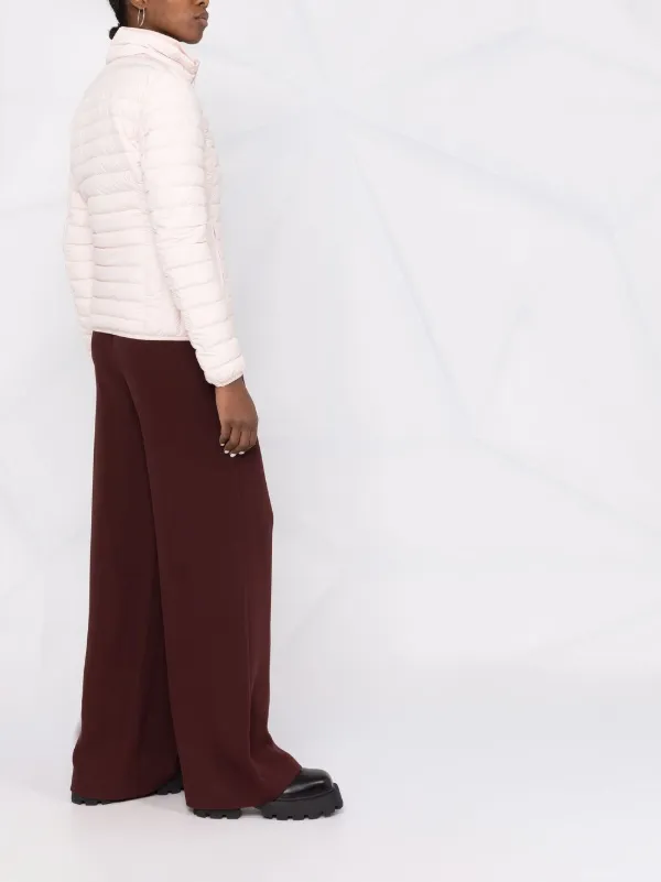 funnel neck waist detail puffer