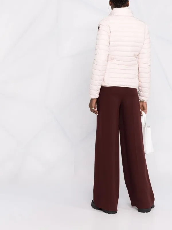 funnel neck waist detail puffer