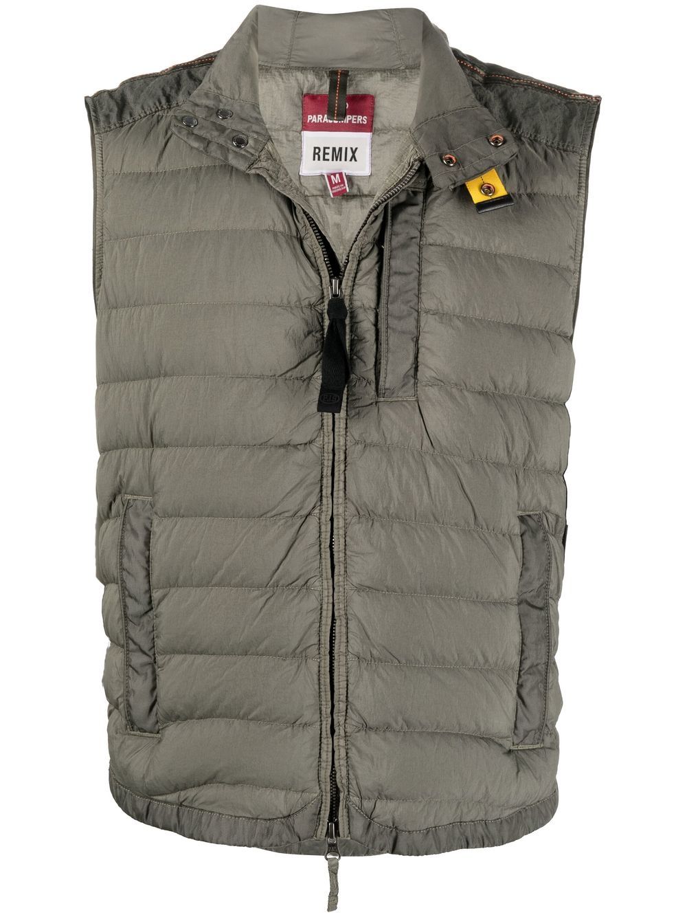 Parajumpers Quilted Down Gilet In Green