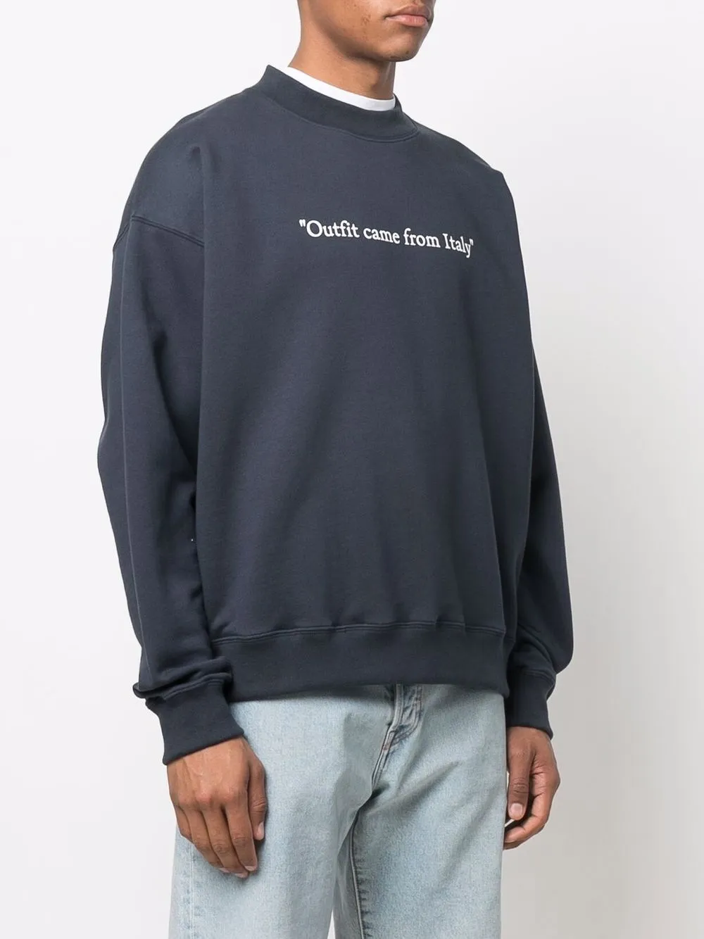 фото Off-white толстовка с круглым вырезом