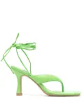 Senso Ultima 80mm flip-flop sandals - Green