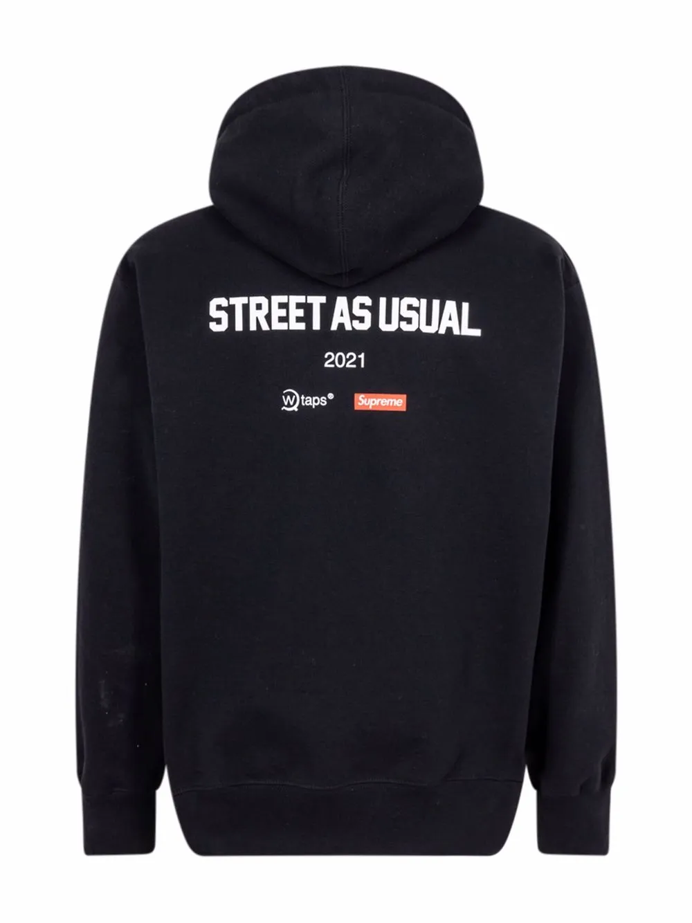 Supreme x WTAPS Sic'em! hoodie - Zwart