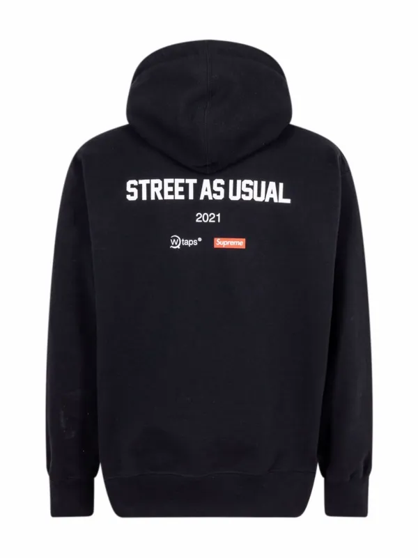 supreme wtaps  hooded sweatshirt