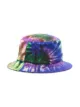 JW Anderson tie-dye logo bucket hat