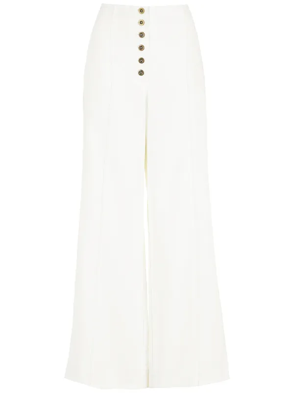 Alcaçuz Pantalones Anchos De Talle Alto - Farfetch