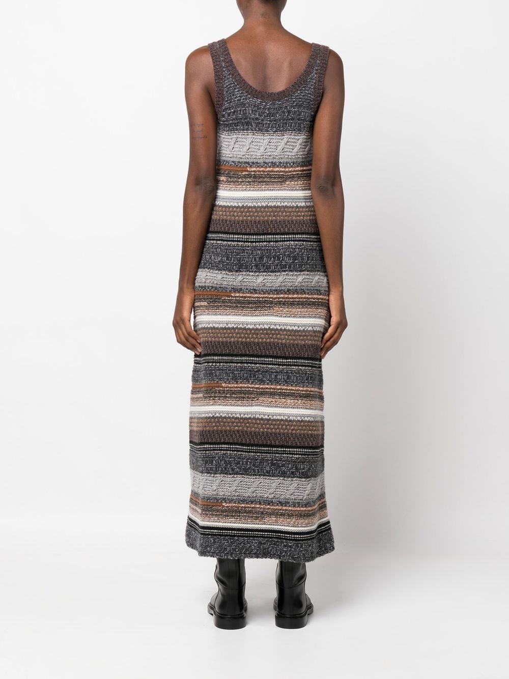 Chloé striped knitted maxi dress | Smart Closet