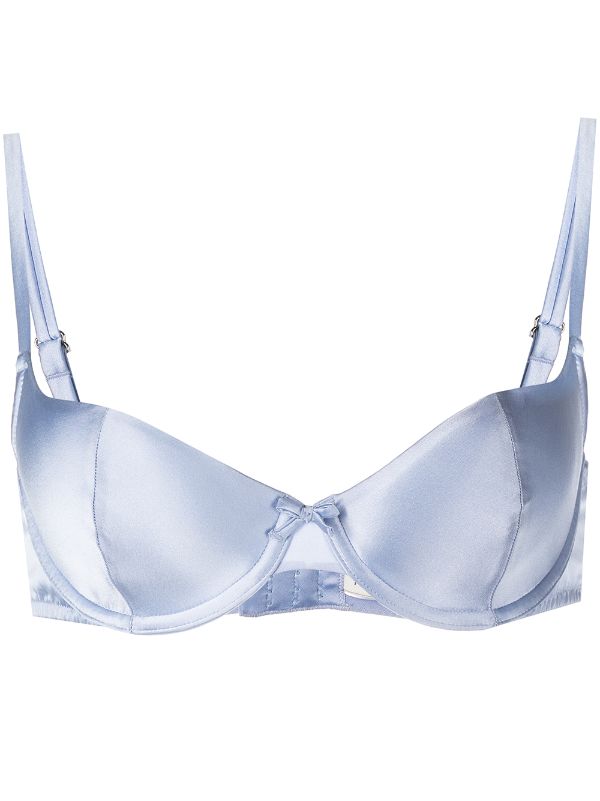 Dolce & Gabbana Satin Balconette Bra - Farfetch