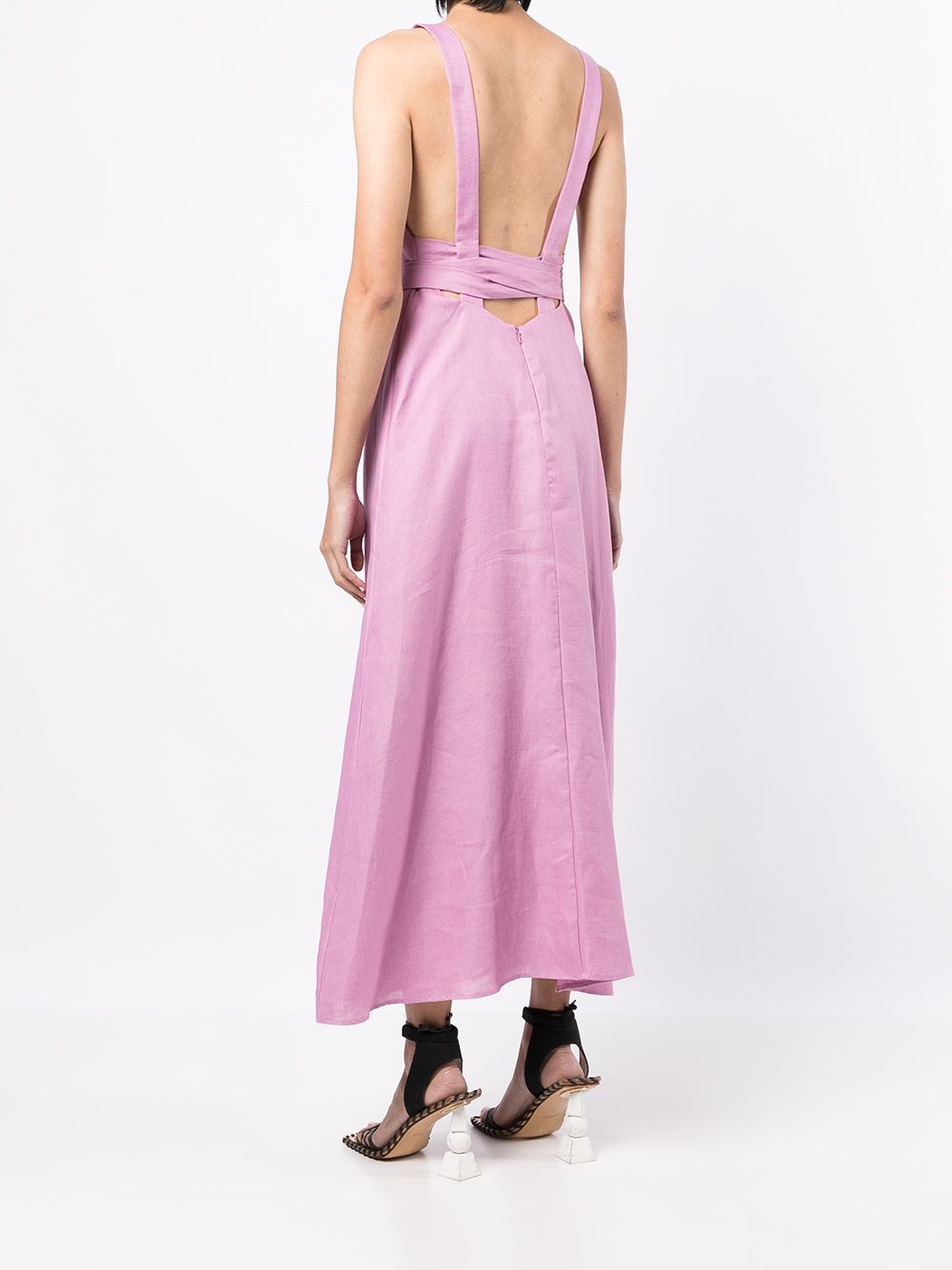 BONDI BORN Mustique open back Maxi Dress Farfetch