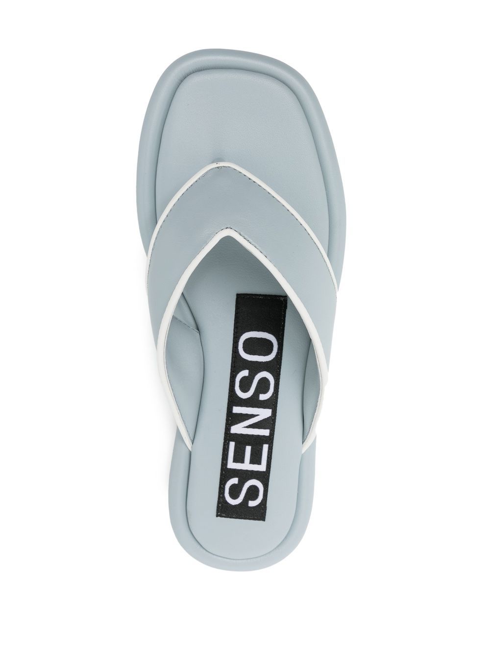 Shop Senso Issac Thong-strap Sandals In Blau