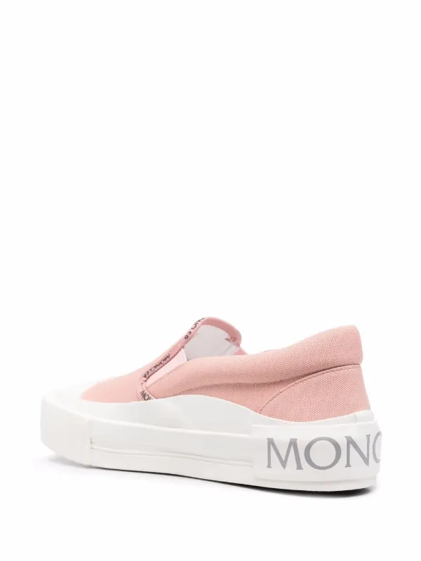 puma pink slip on sneakers