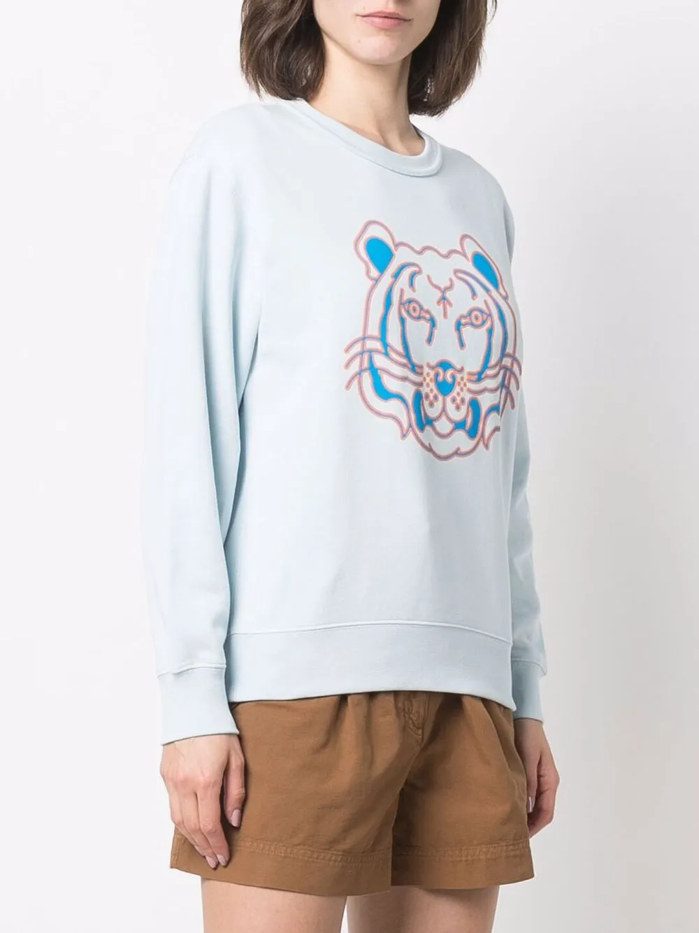 фото Kenzo толстовка с принтом tiger