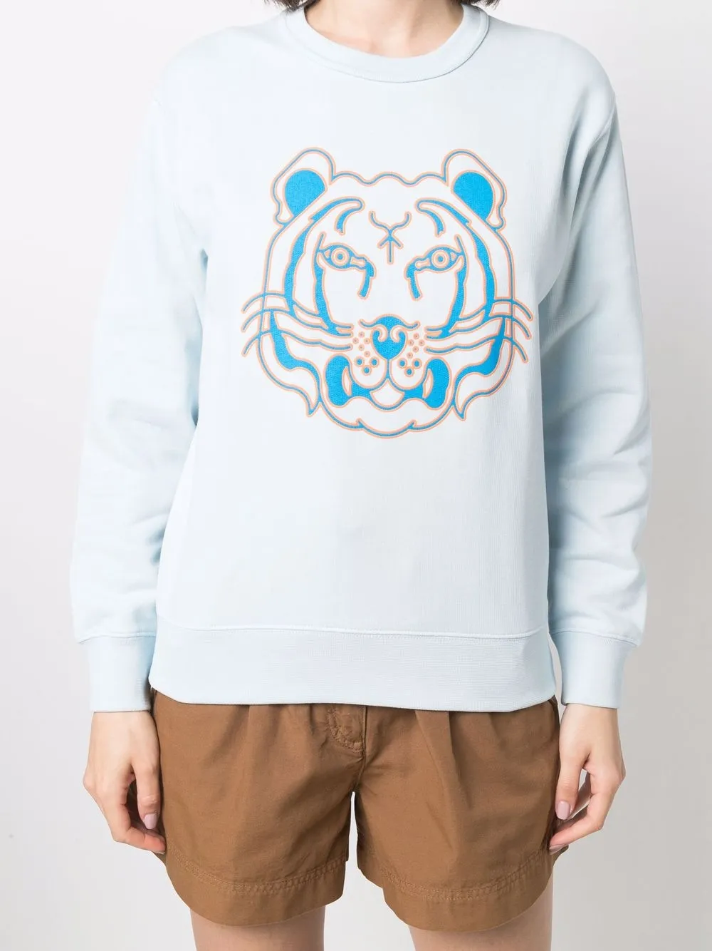 фото Kenzo толстовка с принтом tiger