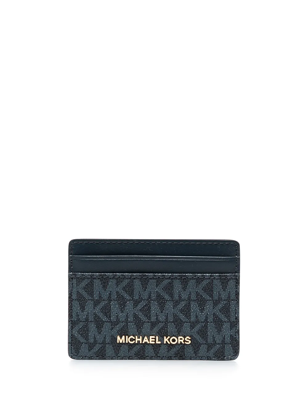 

Michael Michael Kors tarjetero Jet Set con monograma - Azul