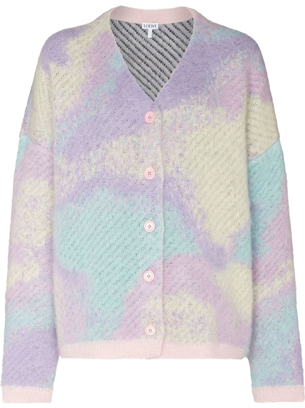 Louis Vuitton Monogram Mohair Cardigan Multicolor Men's - SS22 - US