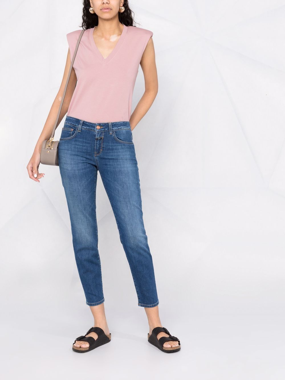 Closed Cropped jeans - Blauw