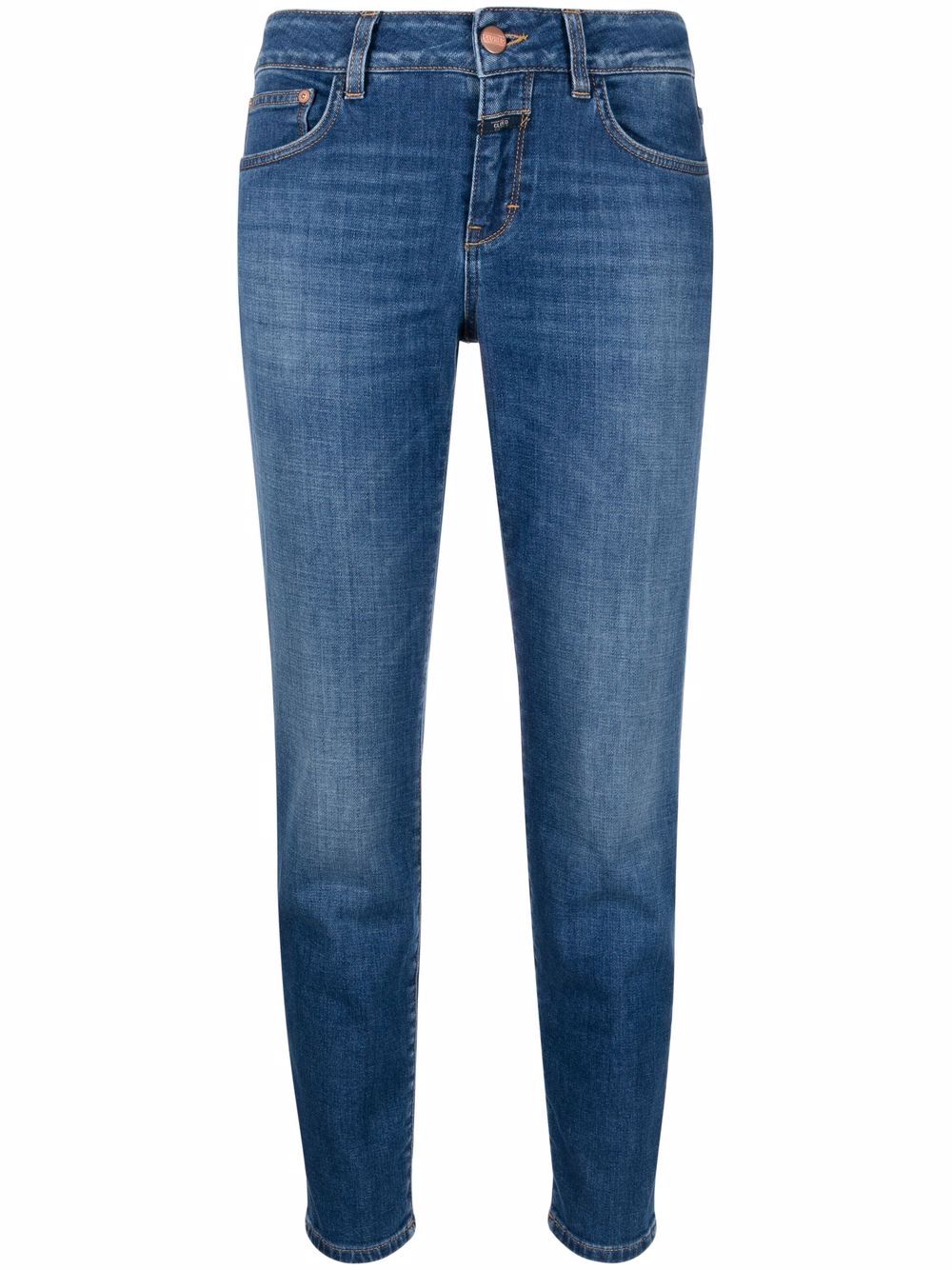 фото Closed укороченный джинсы с заниженной талией