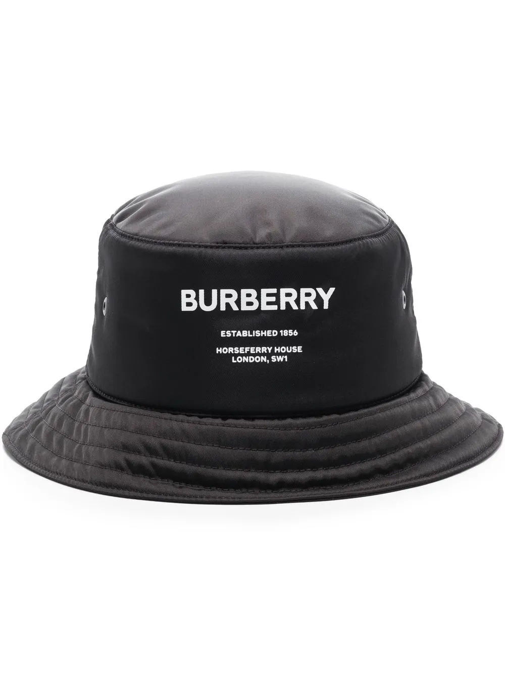 

Burberry gorro de pescador con motivo de Horseferry - Negro