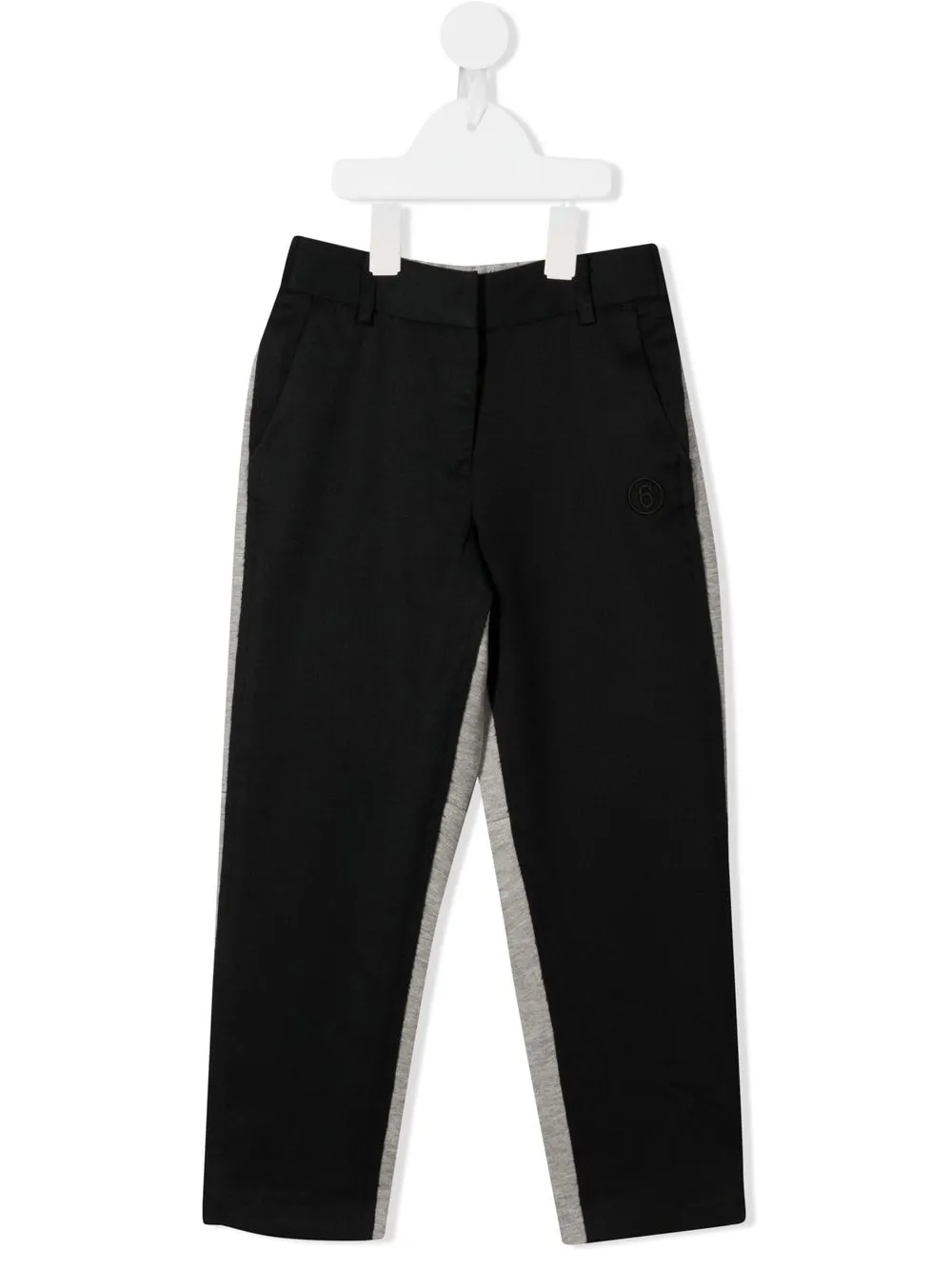 

MM6 Maison Margiela Kids colour-block track pants - Black